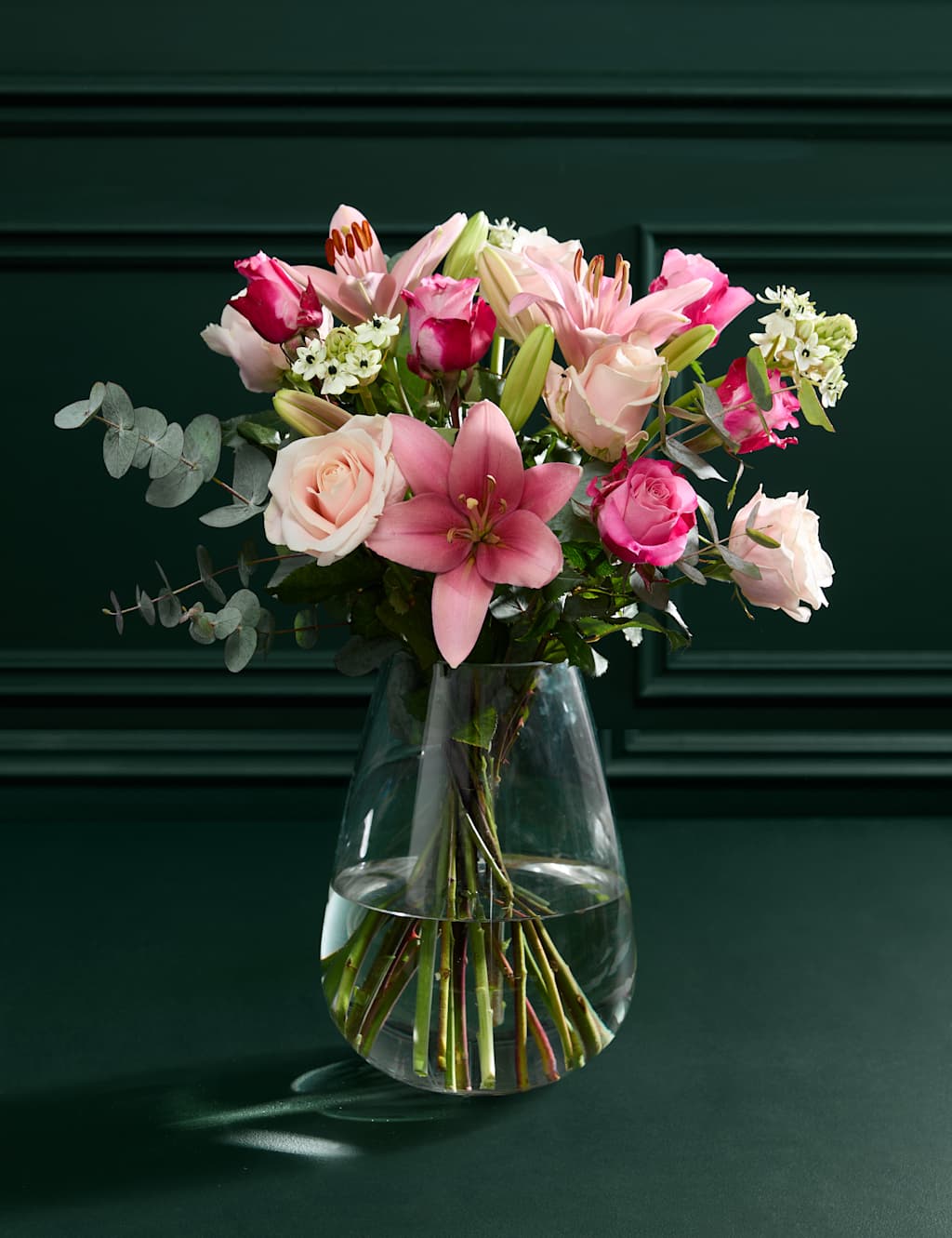 M&S Flower Market Mother's Day Pink Rose Bouquet image