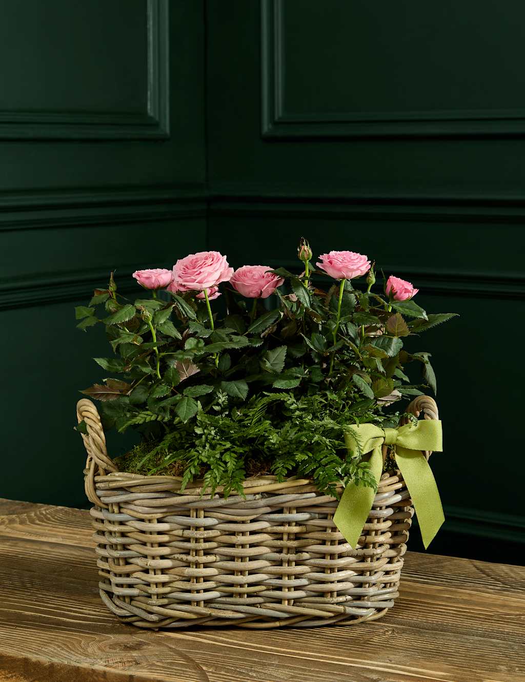 M&S Flower Market Mothers Day Mixed Rose Basket image