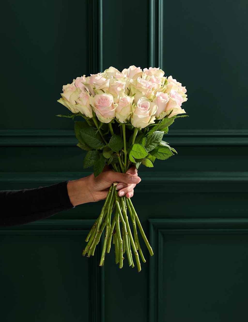 M&S Flower Market Small Blush Rose Abundance Bouquet image
