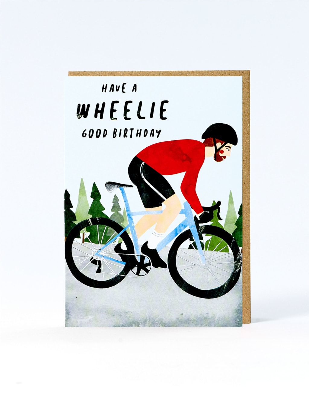 Wheelie Good Bike Birthday Card