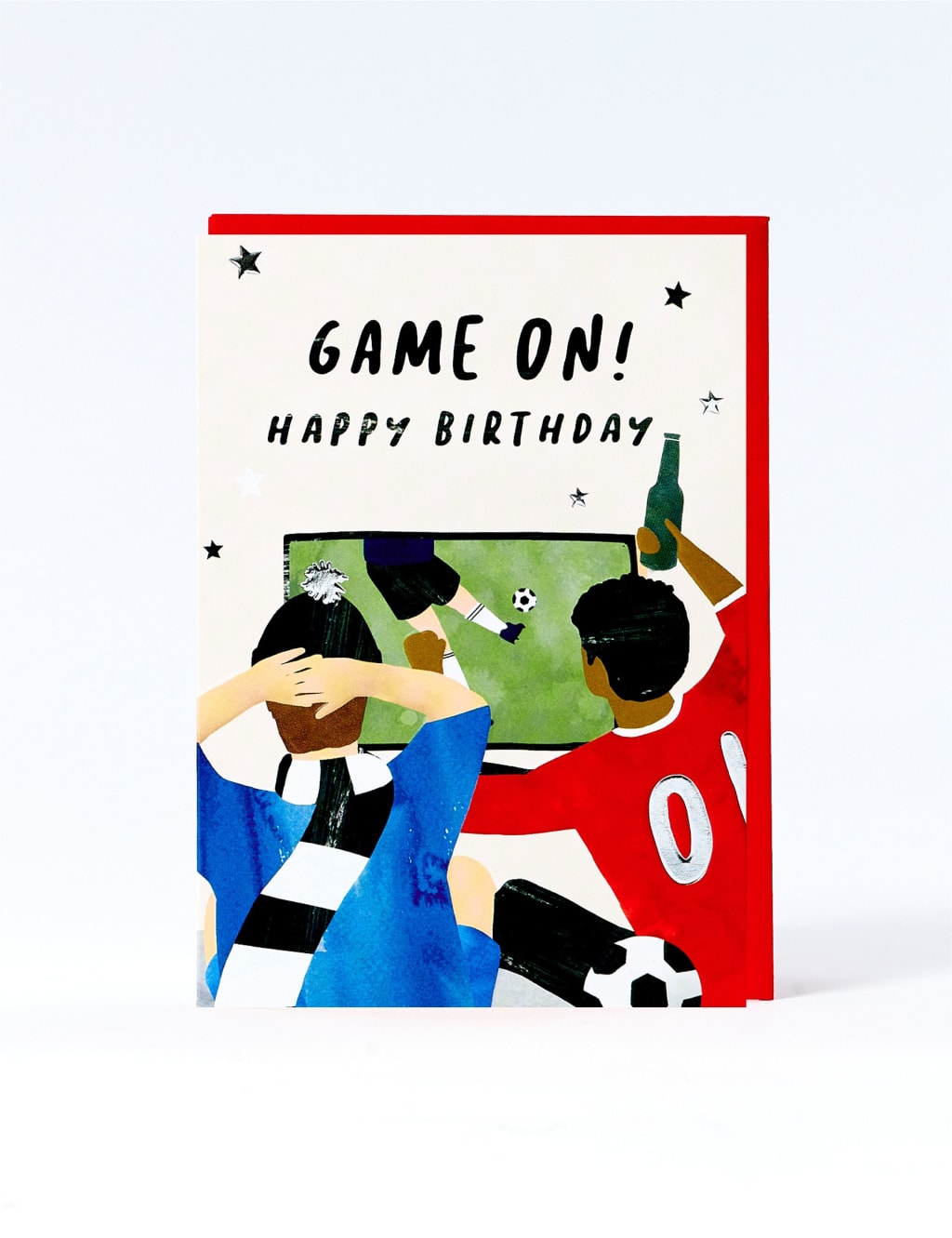 Game On Football Birthday Card