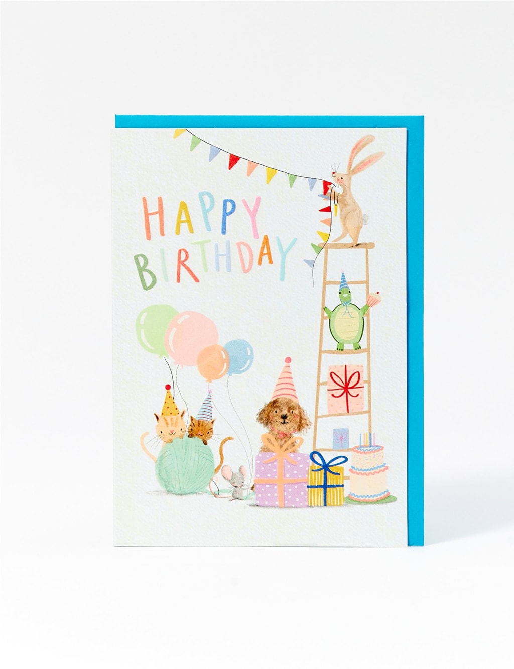 Pets Party Birthday Card