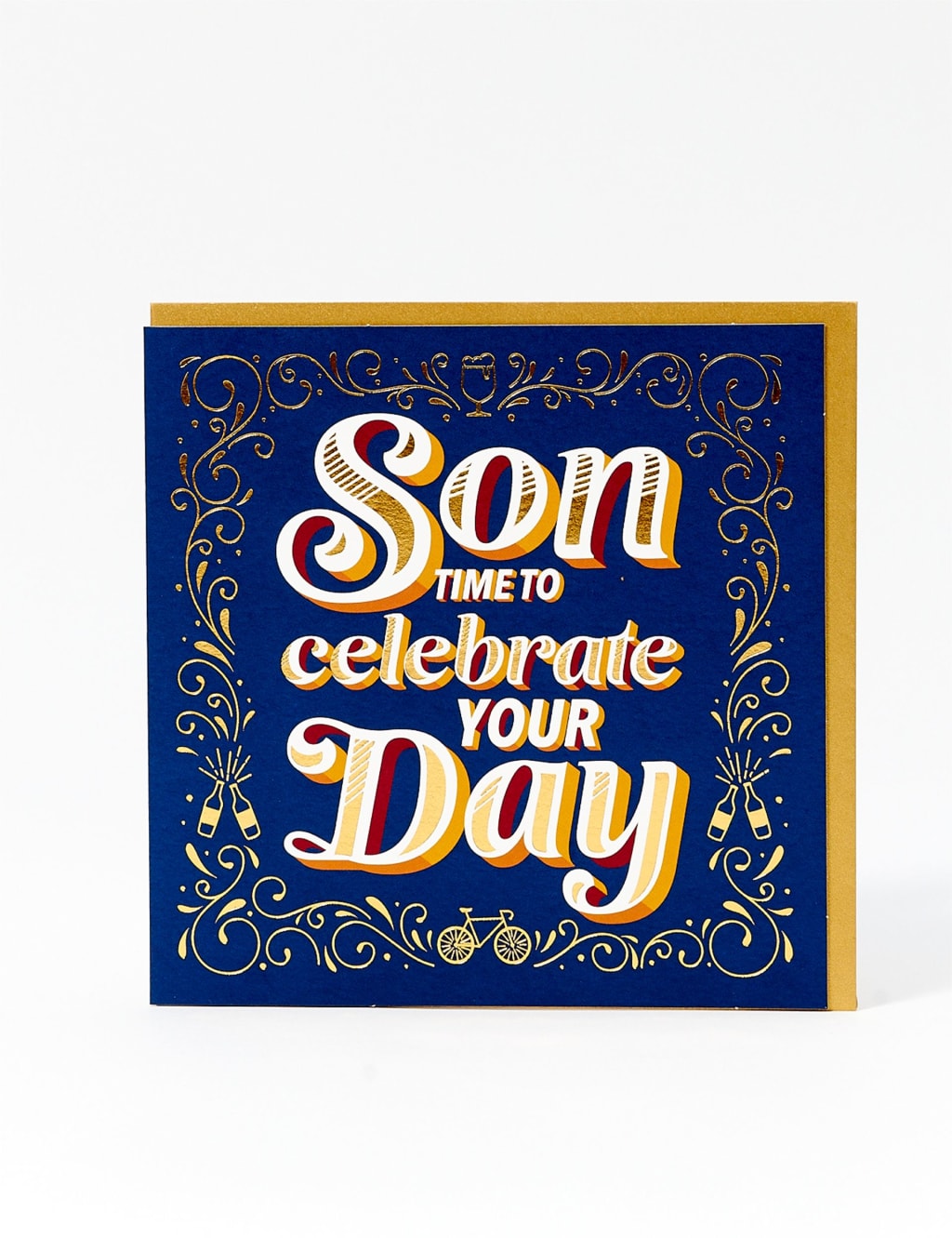 Son Celebrate The Day Birthday Card