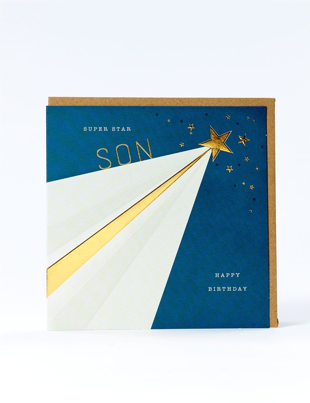 Son Super Star Birthday Card
