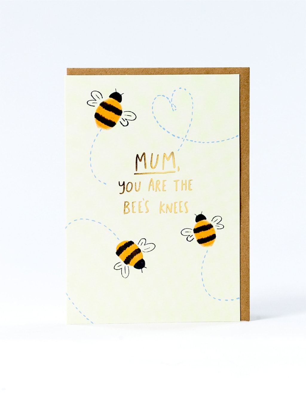 Mum Bees Knees Birthday Card