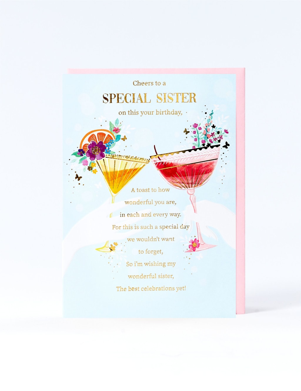 Special Sister Verse Birthday Card