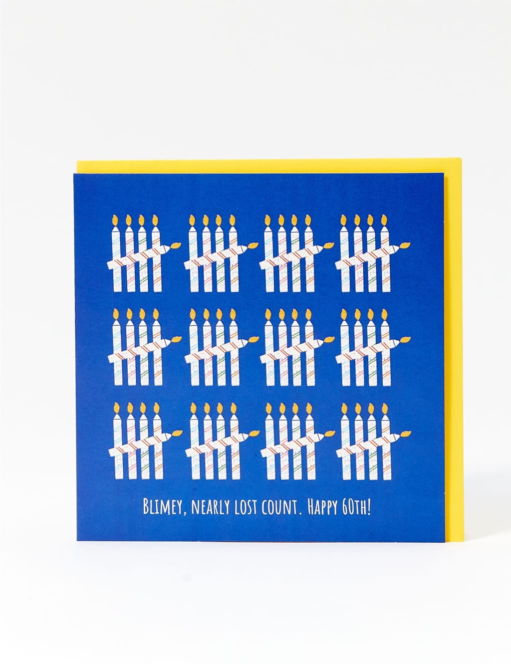 Candles 60th Birthday Card