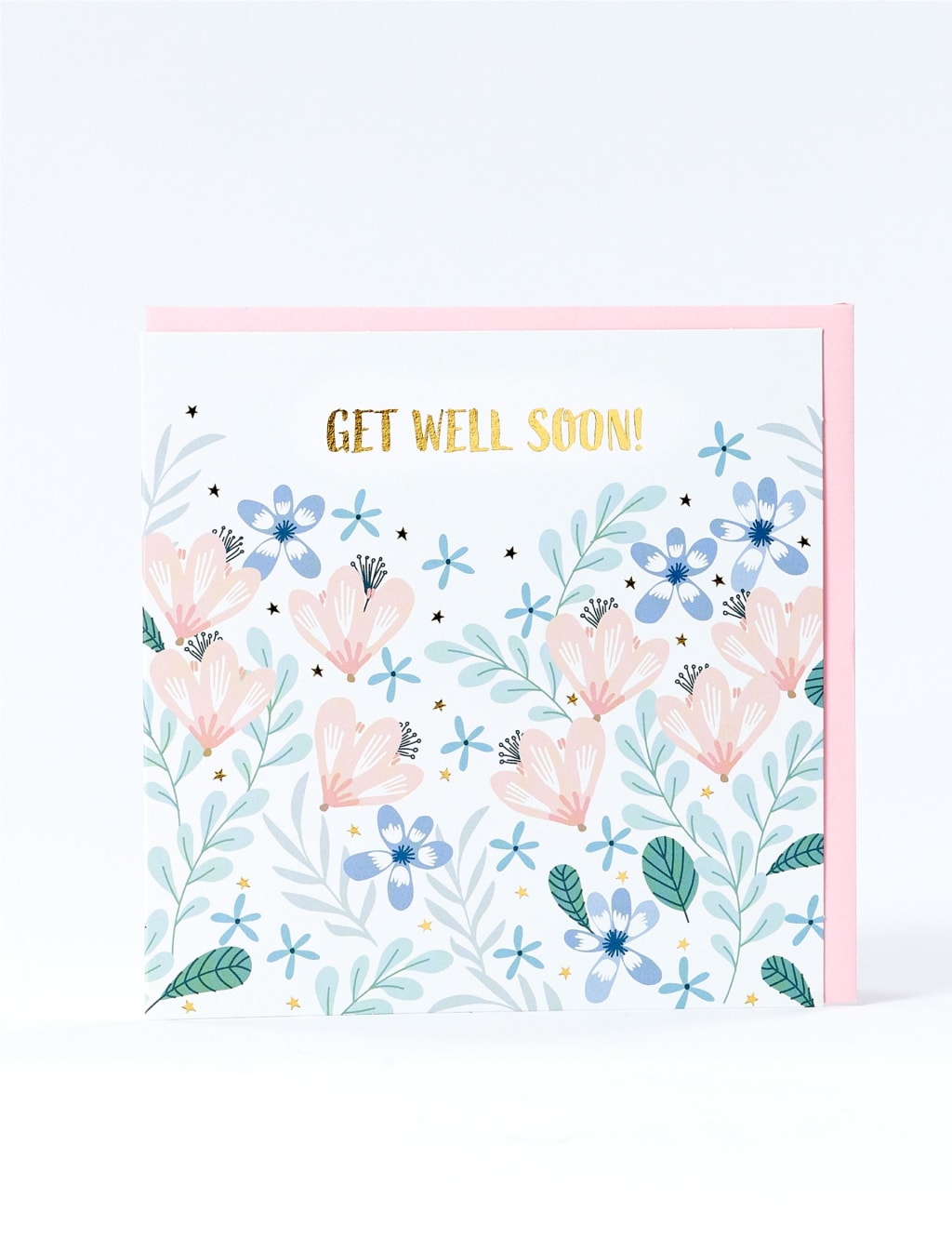 Floral Get Well Card