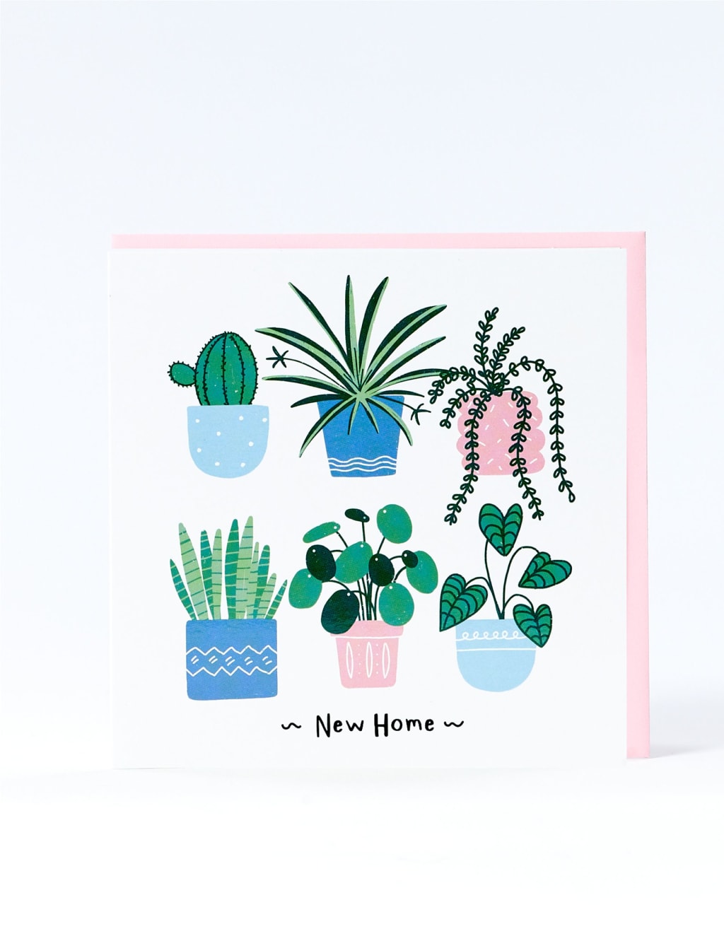 House Plants New Home Card