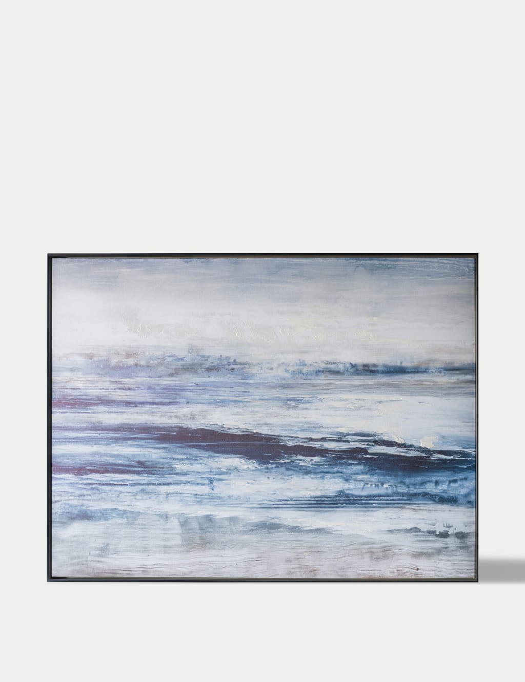 Gallery Direct Summer Haze Rectangle Framed Art Blue