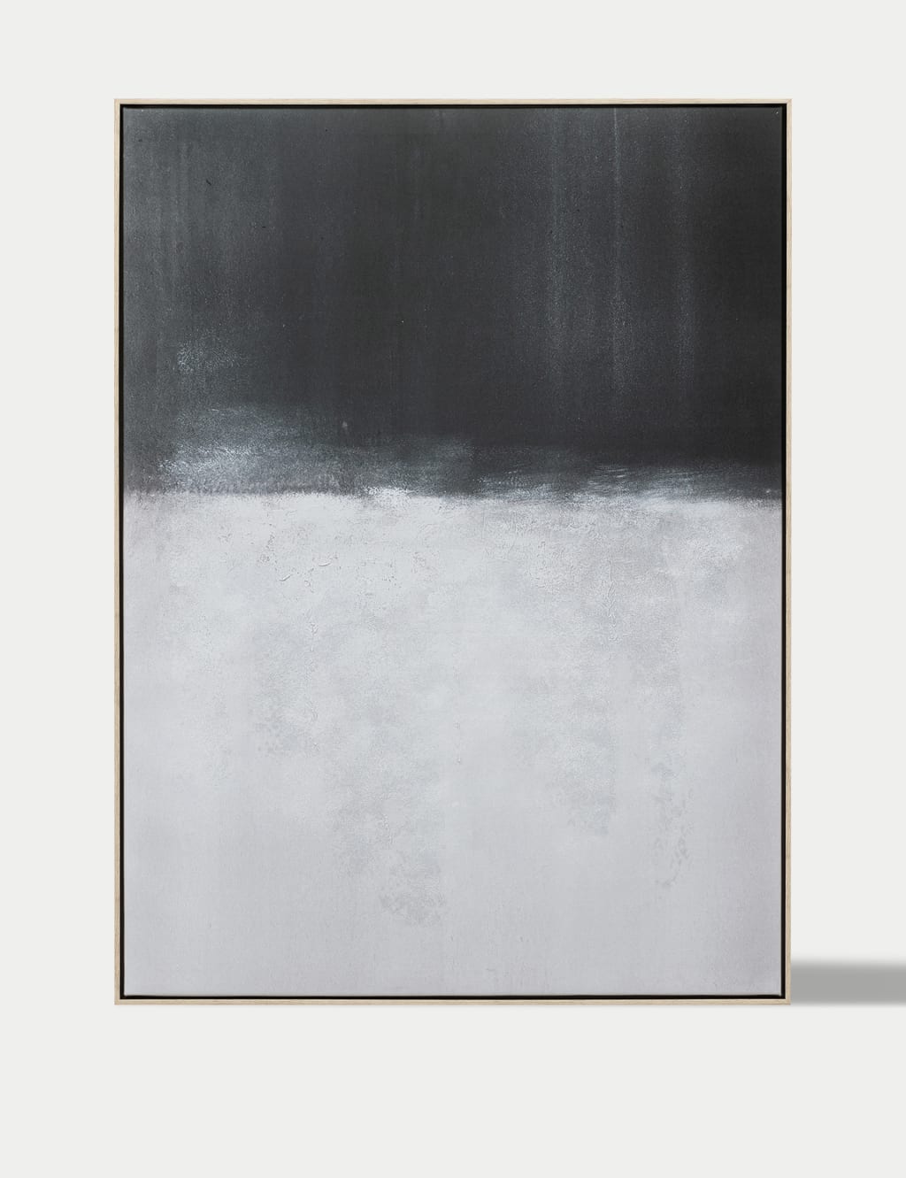 Gallery Direct Horizon Abstract Rectangle Framed Canvas Green