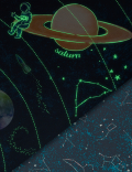 Glow in the Dark Space Bedding Set