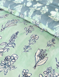 Pure Cotton Botanical Floral Bedding Set
