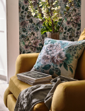 Pure Cotton Blossom Floral Cushion