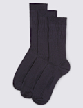 3 Pack Cool & Freshfeet&trade; Gentle Grip Socks