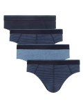 4pk Cotton Cool & Fresh™ Marl Slips