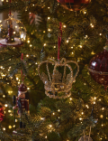 Gold Hanging Crown Decoration