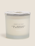Lime, Bergamot & Mandarin 3 Wick Candle