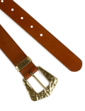 Textured Leather Belt