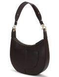 Pure Leather Plain Hobo Bag