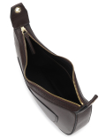 Pure Leather Plain Hobo Bag