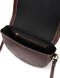 Pure Leather Plain Sling Bag