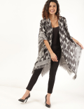 Pure Cotton Self Design Shrug