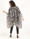 Pure Cotton Self Design Shrug