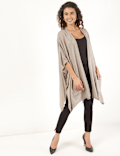 Loose Fit Open Front Wrap