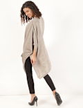 Loose Fit Open Front Wrap
