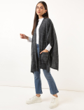 Loose Fit Open Front Wrap