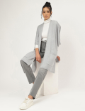 Loose Fit Open Front Wrap