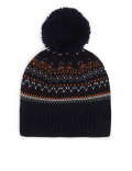 Pure Acrylic Printed Knitted Cap