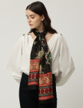 Pure Silk Printed Scarf