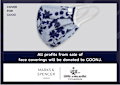 Ditsy Floral Printed Face Cover