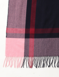 Colourblocked Open Front Poncho