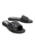 Pure Leather Basket Weave Sandals