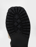 Leather Buckle Closure Sandals