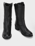 Leather Boots