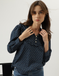 Printed Regular Fit Blouse