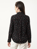 Printed Round Neck Blouse