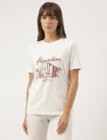 Pure Cotton Printed Short Sleeves T-Shirt