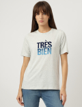 Pure Cotton Applique T-Shirt