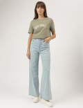 Pure Cotton Embroidered T-Shirt