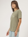 Pure Cotton Embroidered T-Shirt