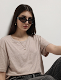 Cotton Modal Relaxed Fit T-Shirt