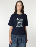 Pure Cotton Tropical Printed T-Shirt