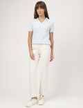 Pure Cotton Polo T-Shirt