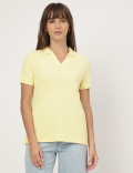 Pure Cotton Polo T-Shirt
