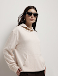 Cotton Rich Hooded Sweatshirt